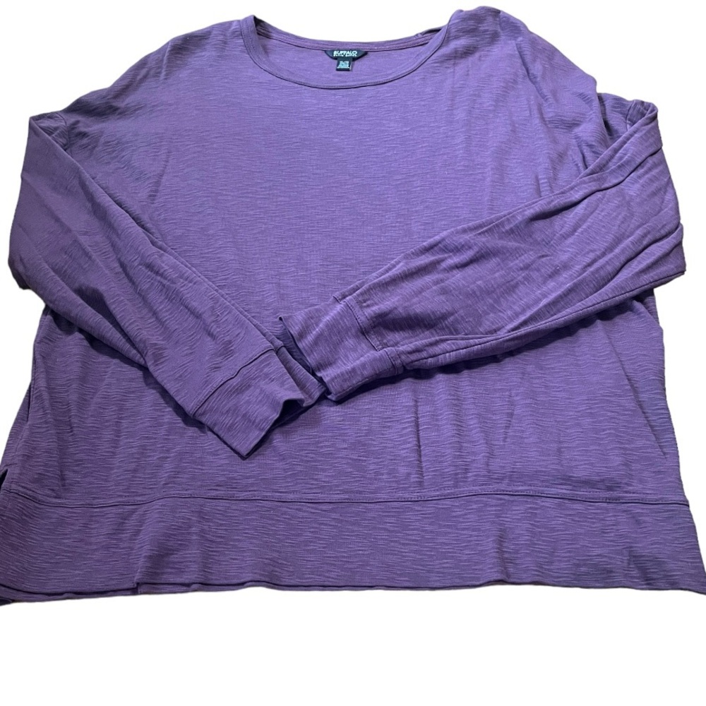 NWOT • Buffalo Long Sleeve Purple Top - Picture 2 of 8